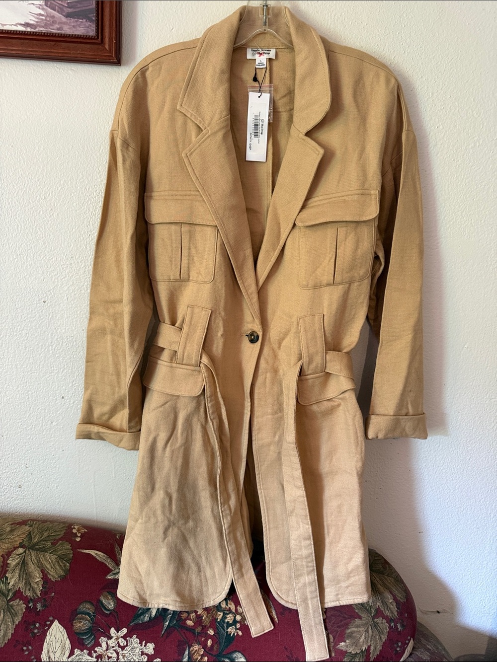 the drop laurie ferraro jacket belted